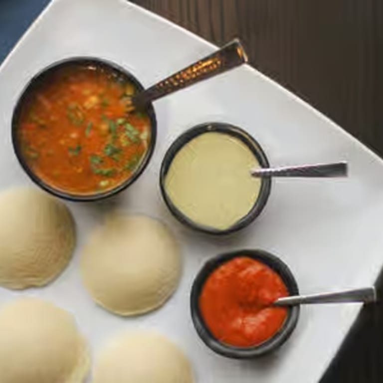 Delicious Indian Sambar and Vegetarian Options