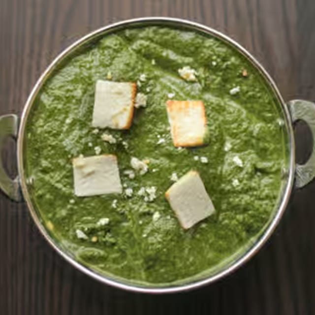 Palak Paneer.